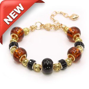 Charmed Life Bracelet: Coffee Black (#1126)